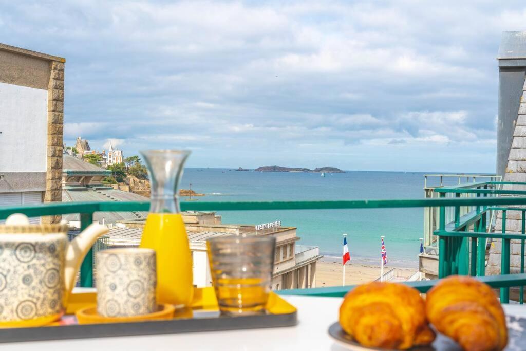 Studio Vue Mer En Centre-Ville Dinard Ngoại thất bức ảnh